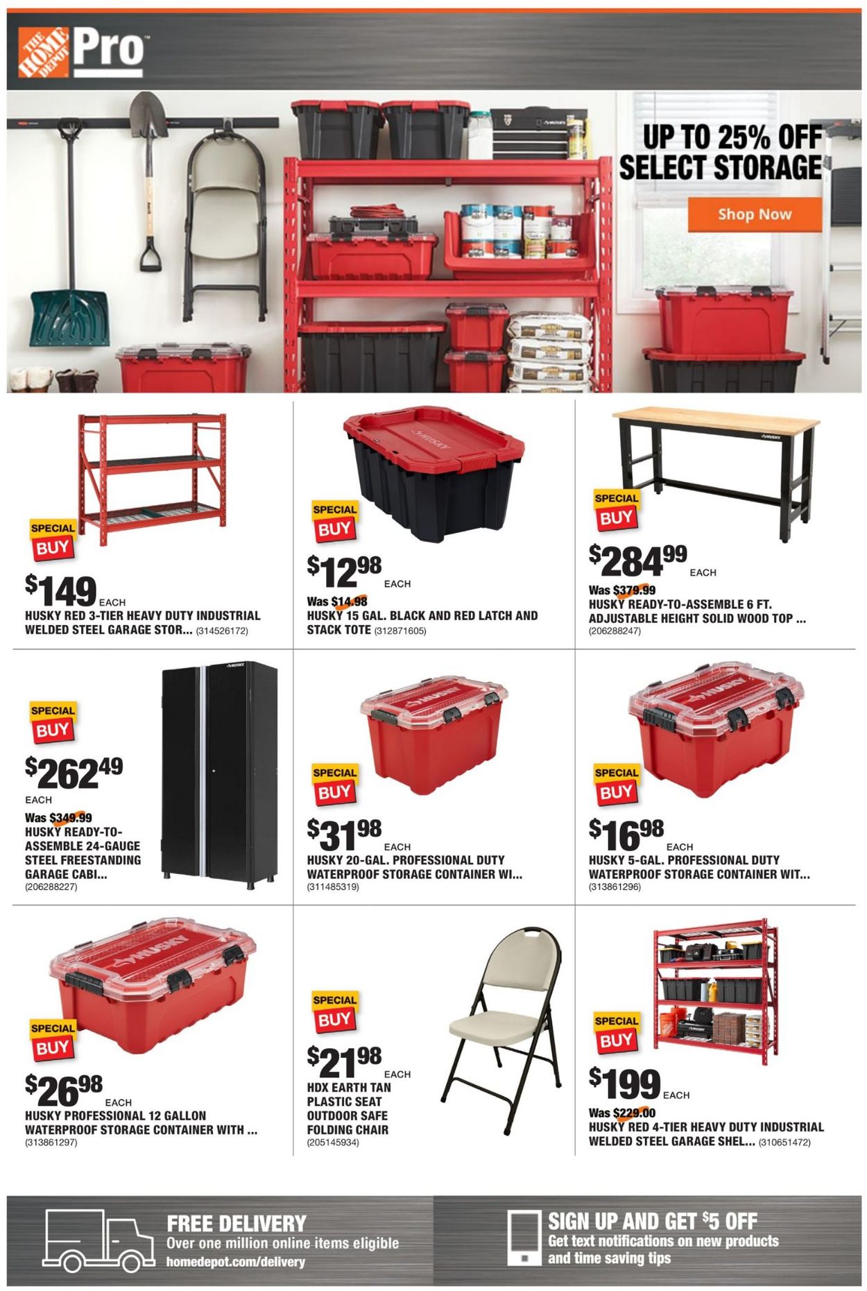 Catalogue Home Depot from 08/02/2021