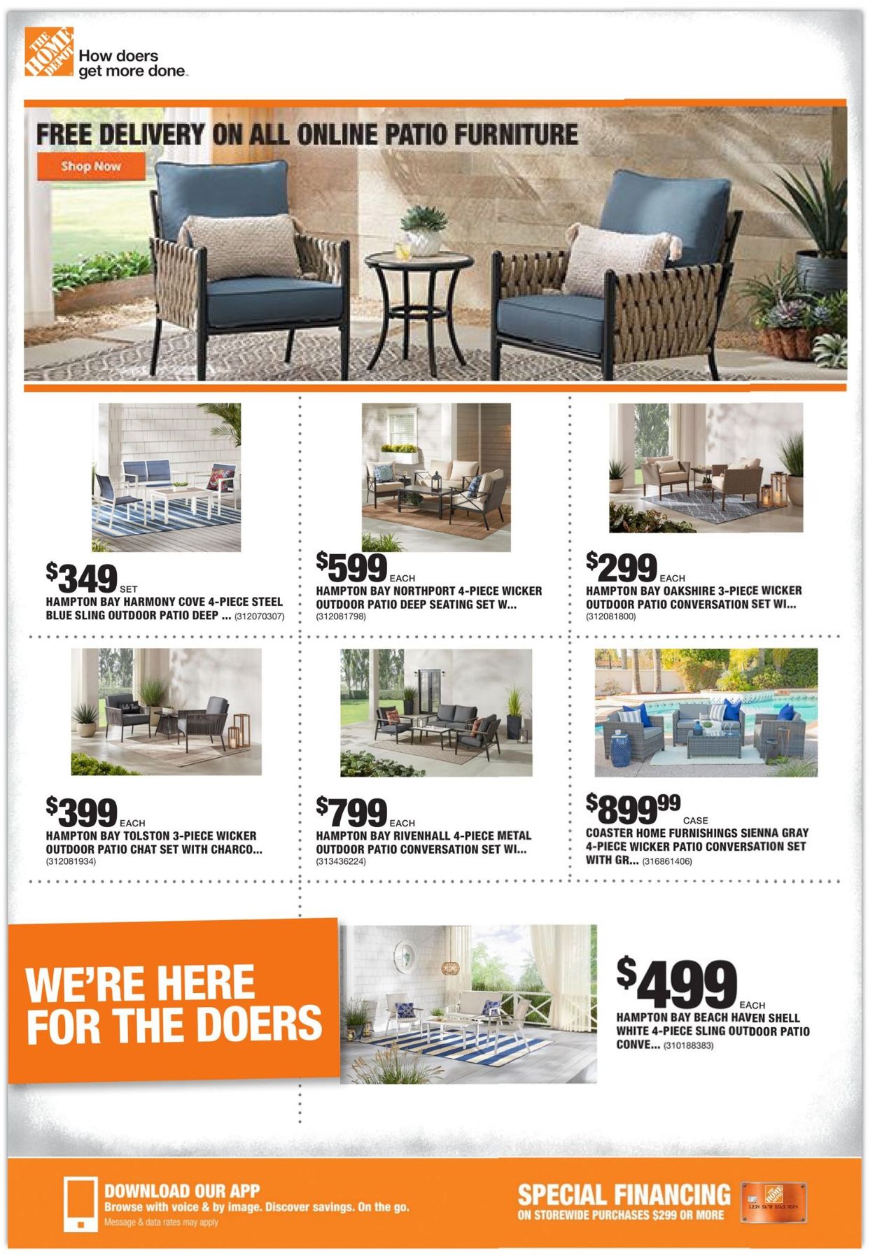 Catalogue Home Depot from 08/05/2021