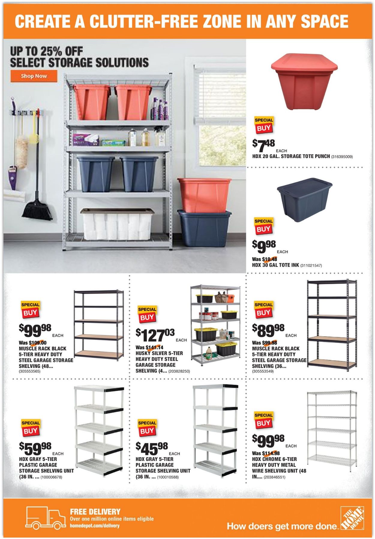 Catalogue Home Depot from 08/05/2021