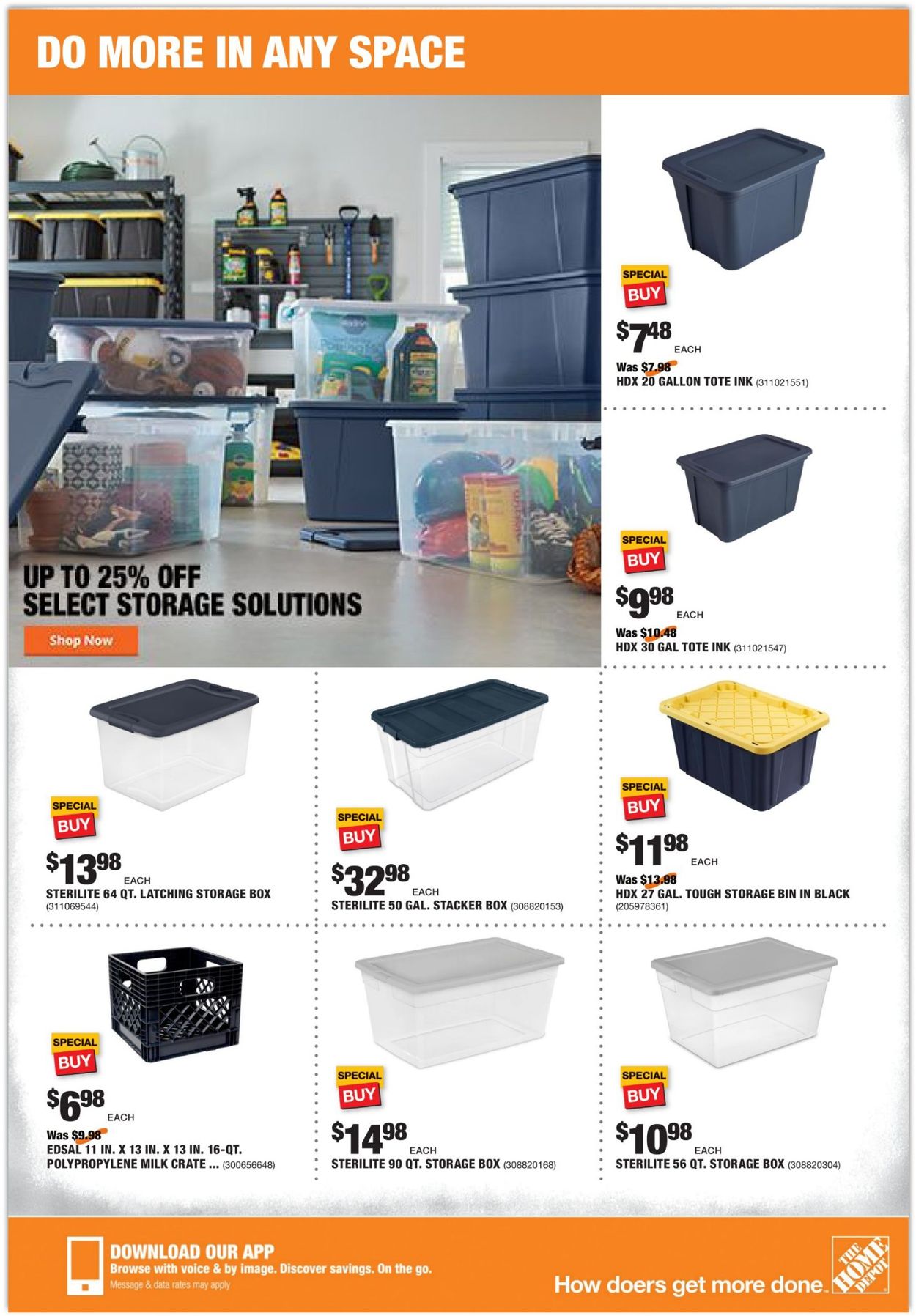 Catalogue Home Depot from 08/12/2021