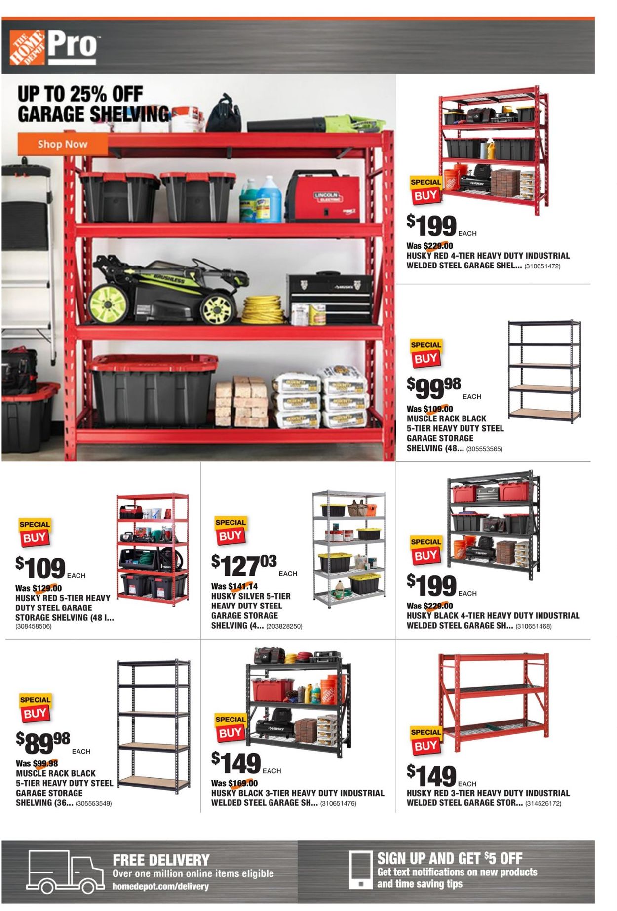 Catalogue Home Depot from 08/16/2021