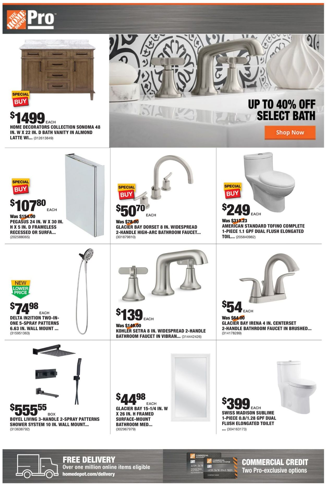 Catalogue Home Depot from 08/23/2021