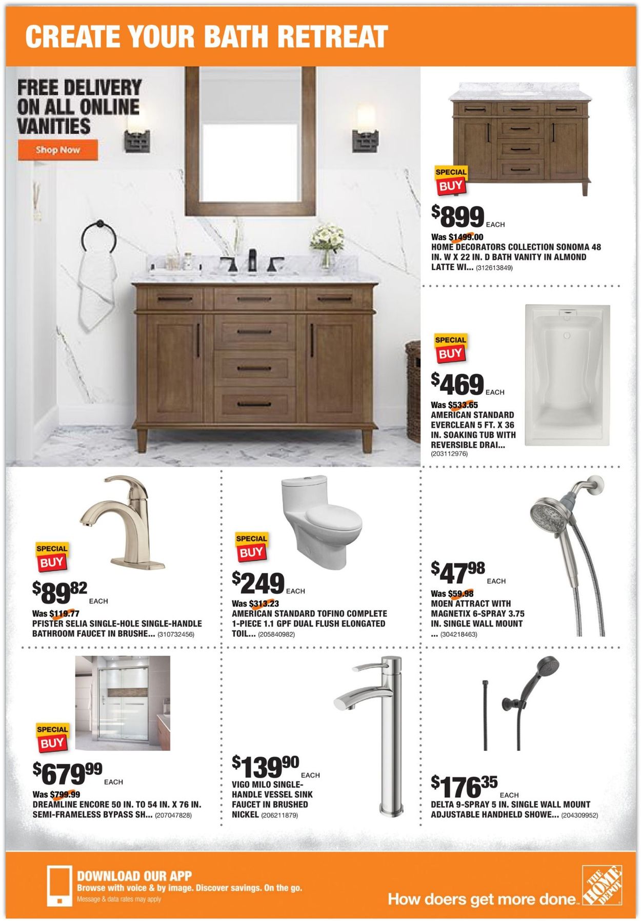 Catalogue Home Depot from 09/09/2021
