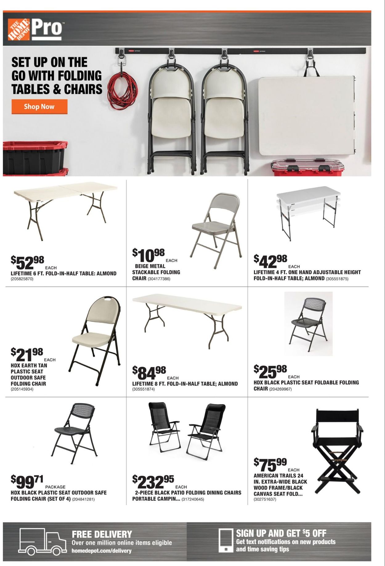 Catalogue Home Depot from 09/20/2021