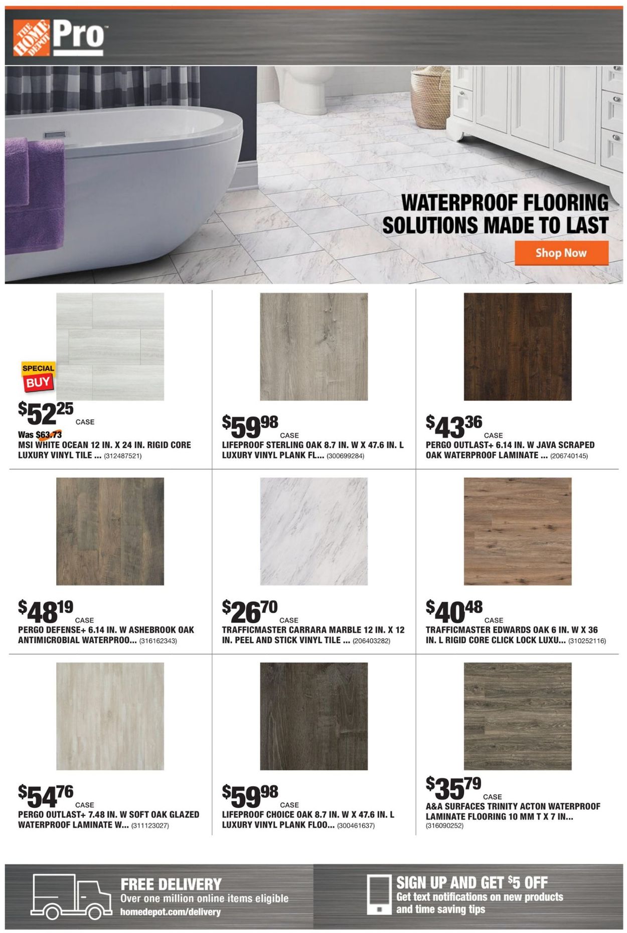 Catalogue Home Depot from 10/04/2021