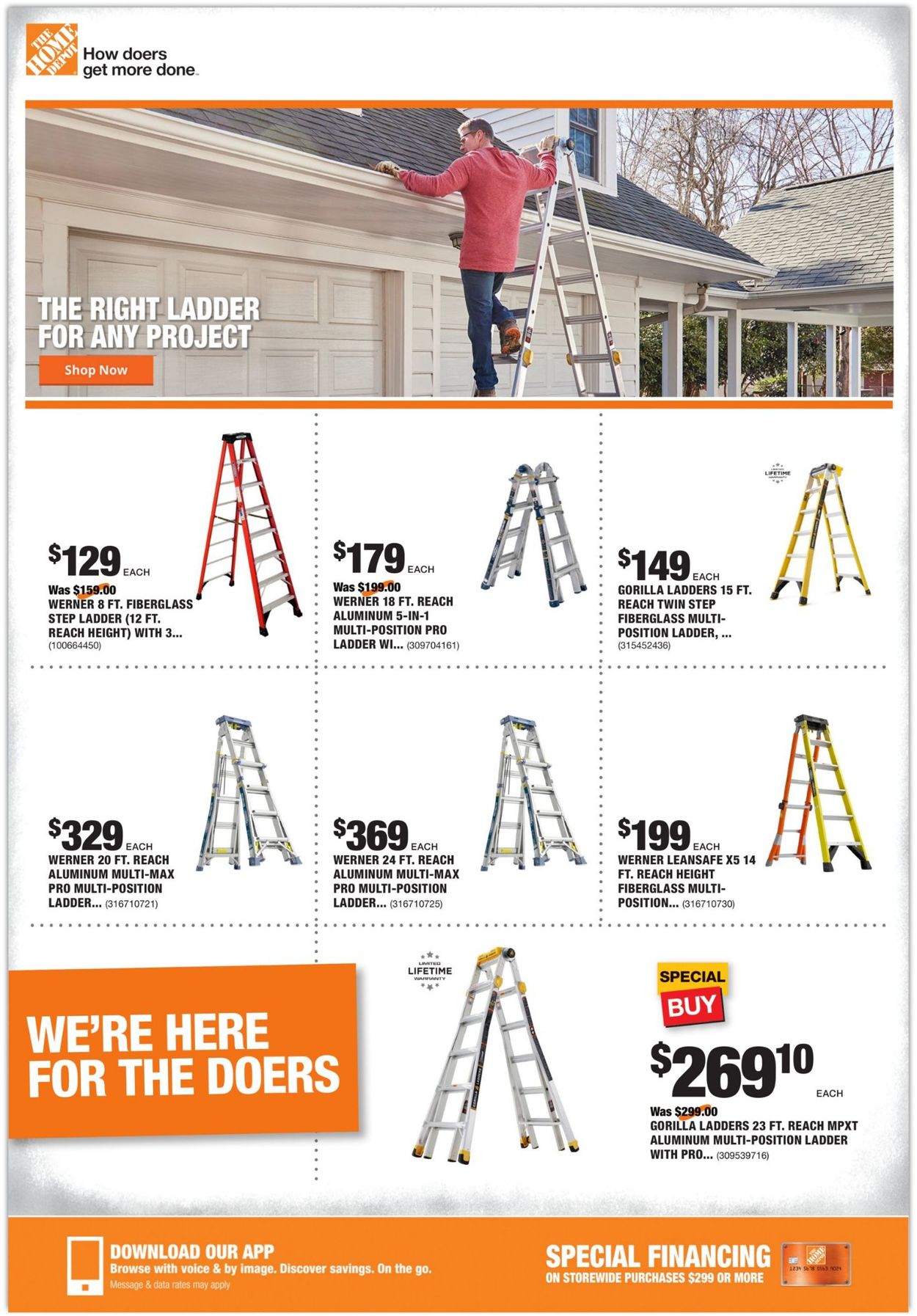 Catalogue Home Depot from 10/07/2021