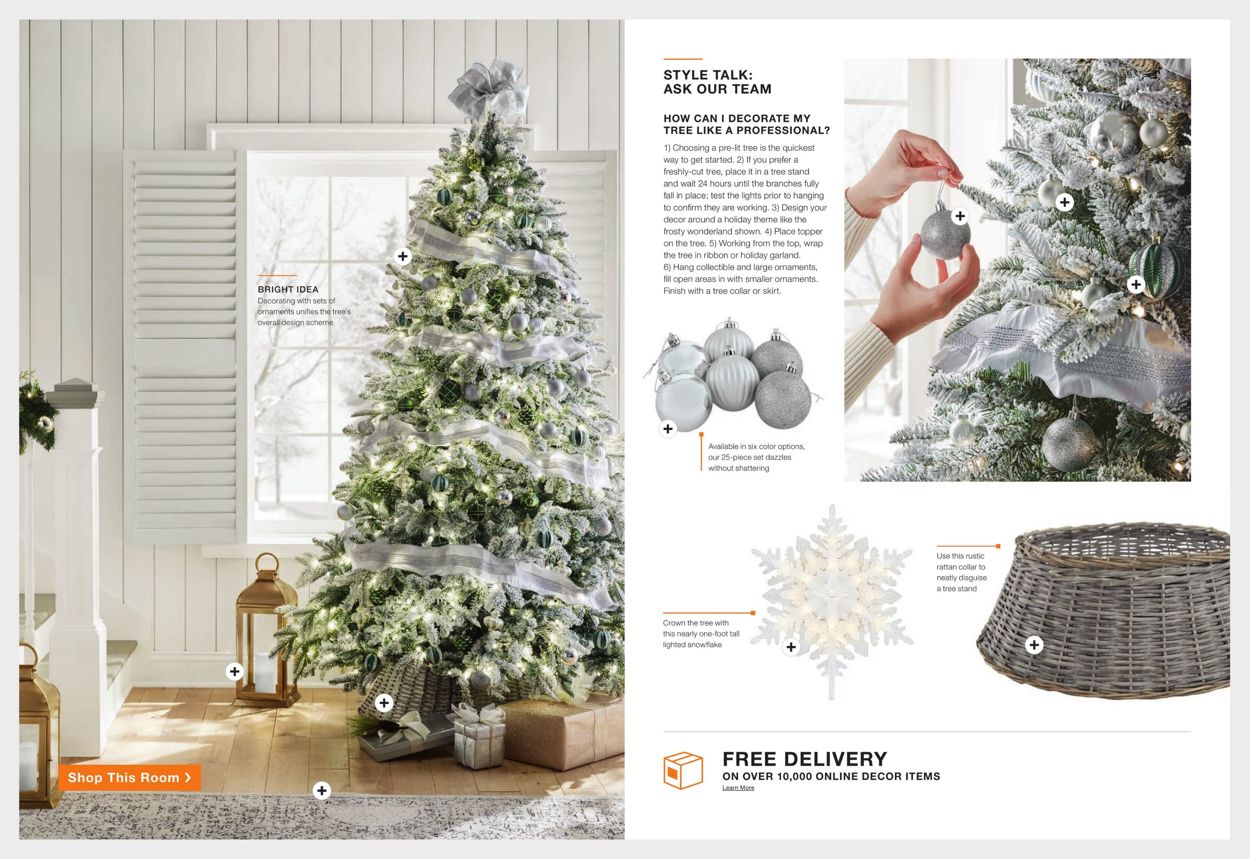 Catalogue Home Depot HOLIDAY 2021 from 10/19/2021