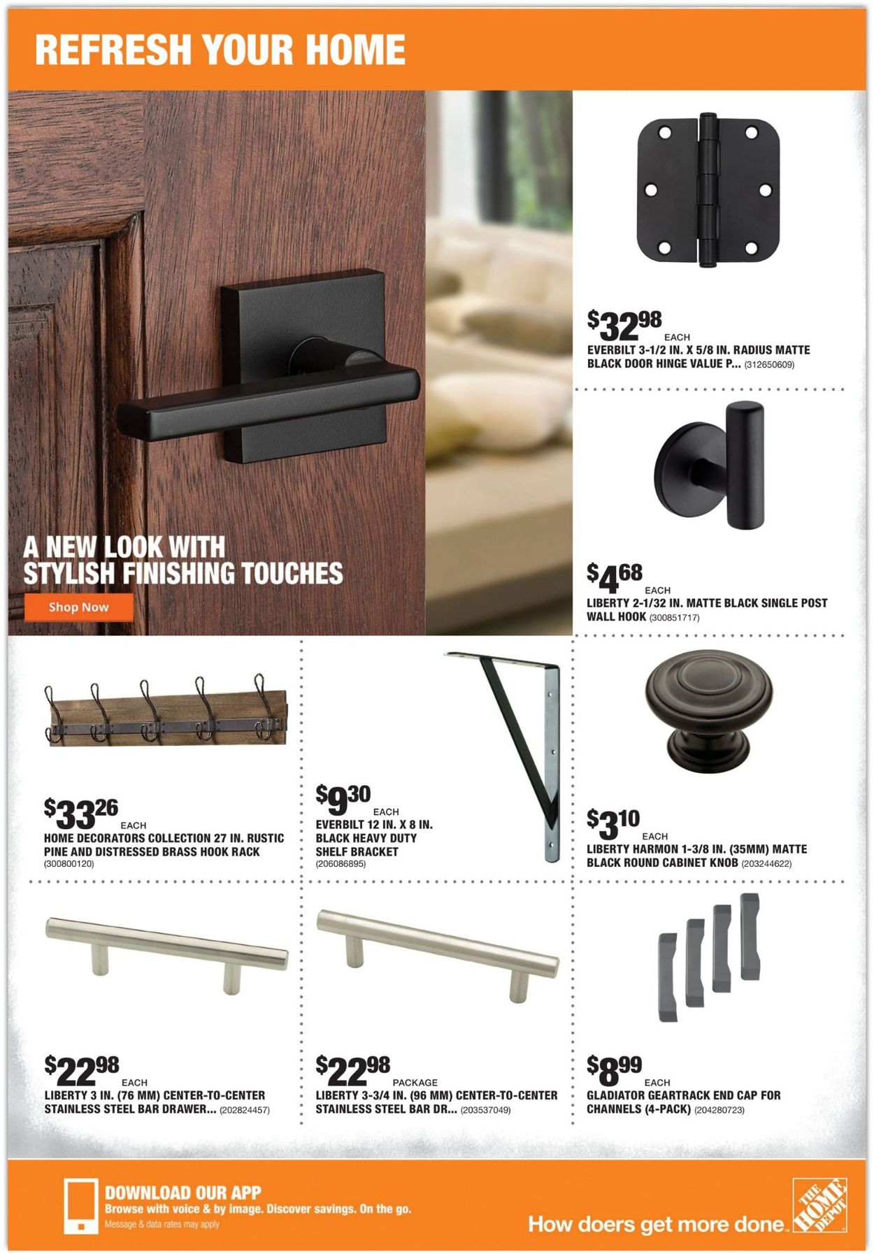 Catalogue Home Depot from 10/21/2021