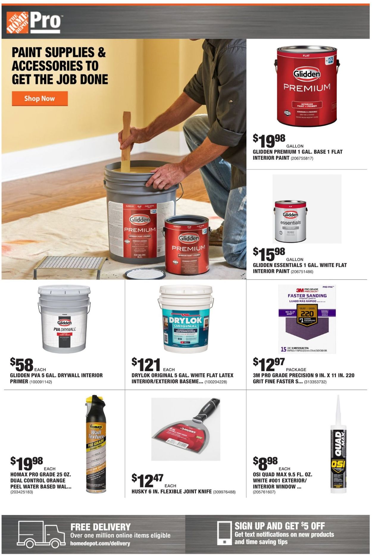 Catalogue Home Depot from 10/25/2021
