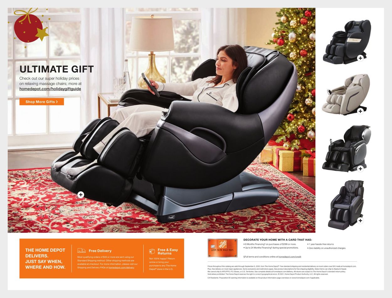 Catalogue Home Depot HOLIDAY 2021 from 11/04/2021