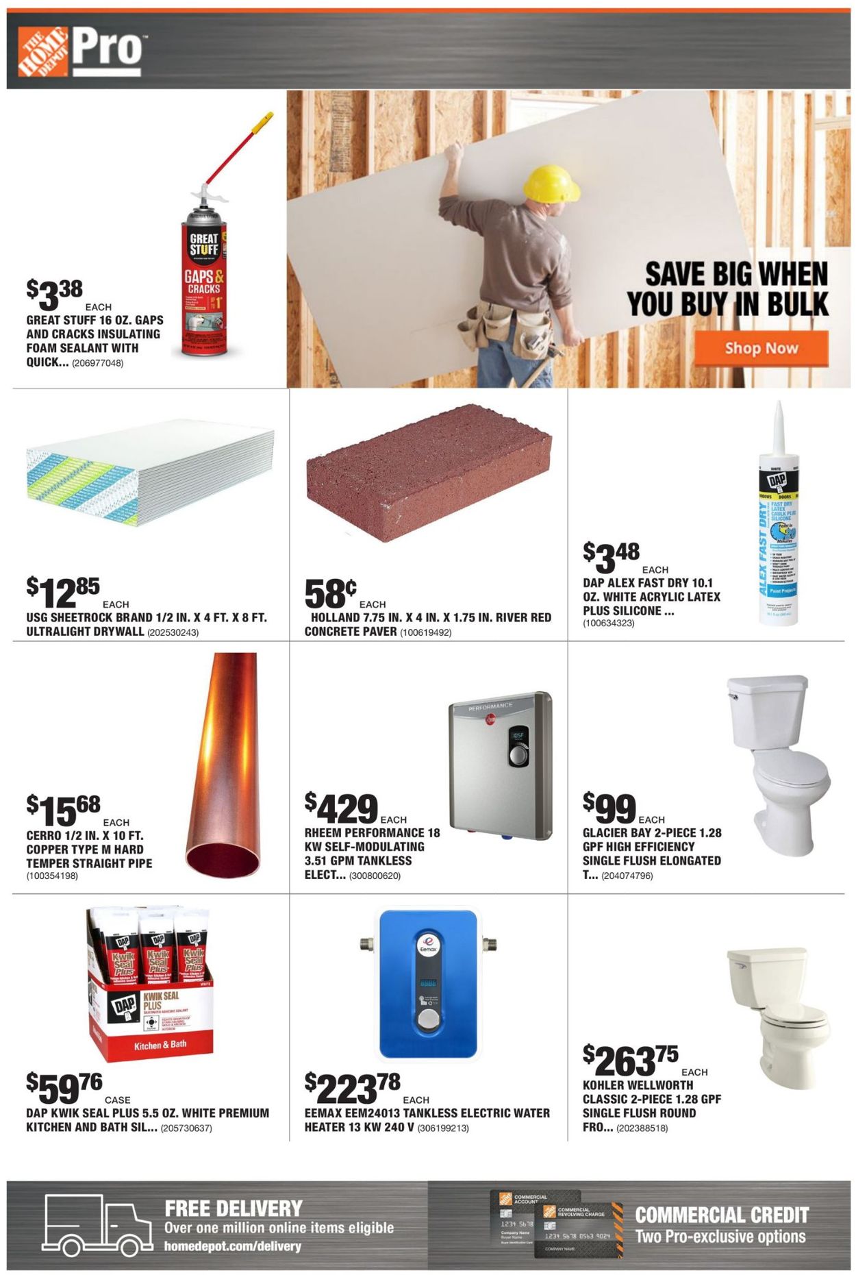 Catalogue Home Depot from 11/08/2021