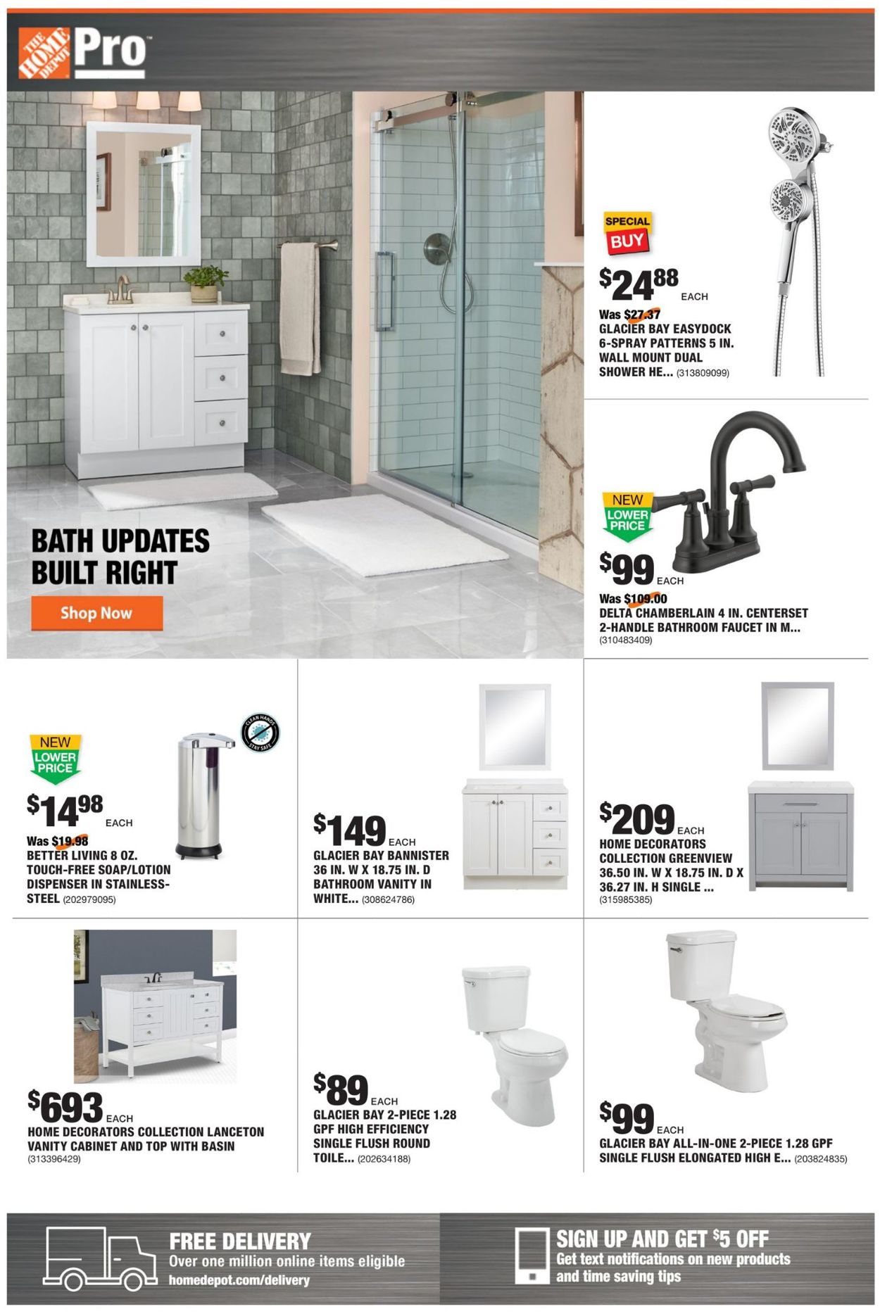 Catalogue Home Depot from 11/15/2021