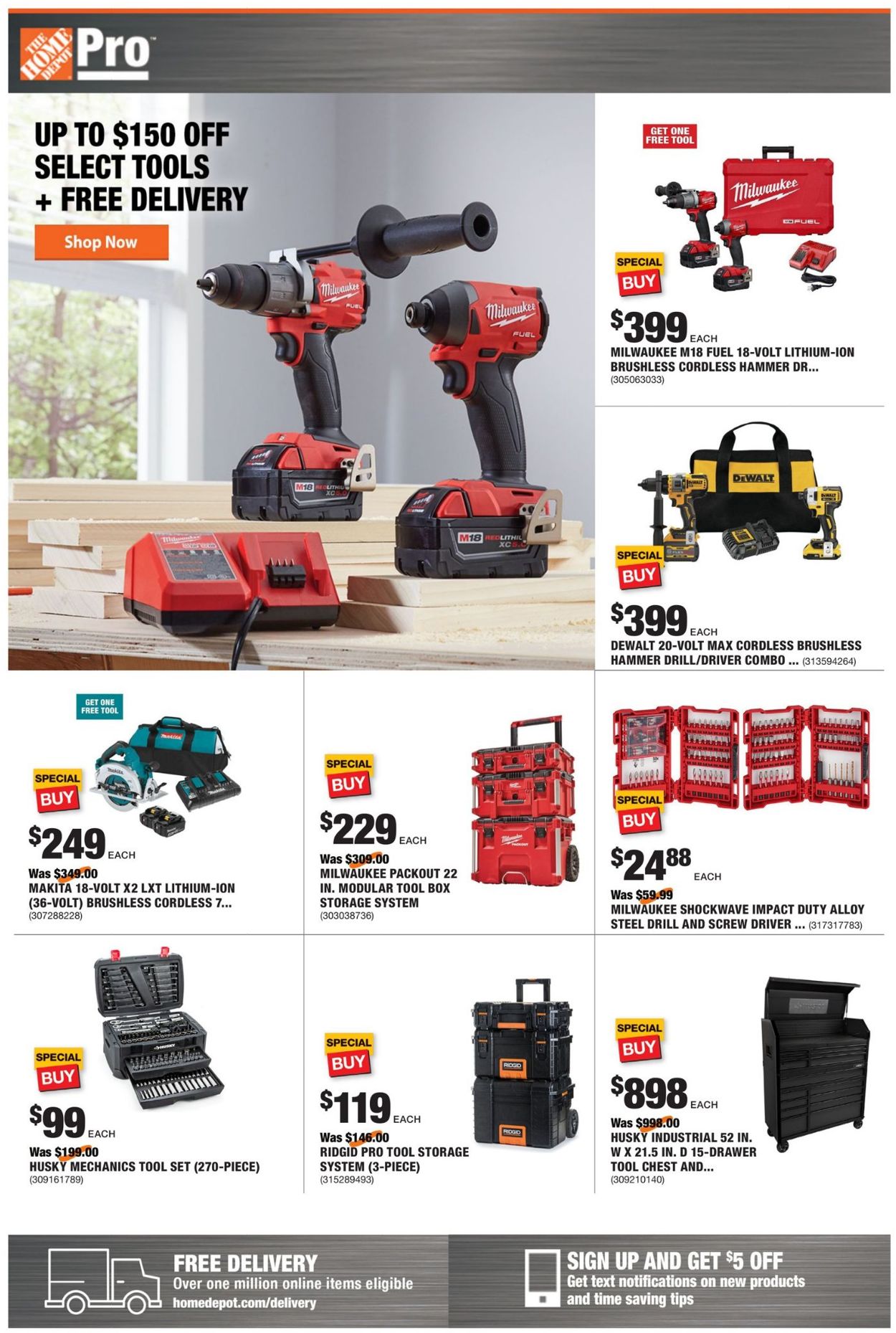 Catalogue Home Depot from 11/22/2021