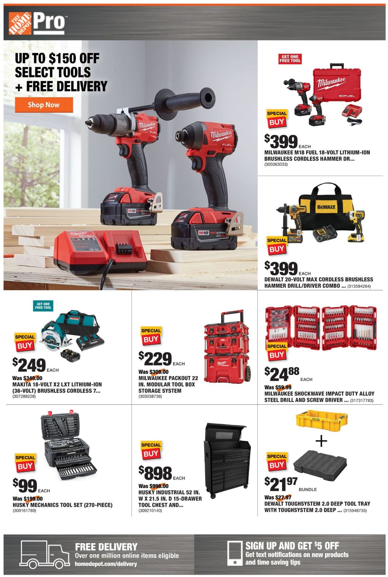 Catalogue Home Depot from 11/22/2021