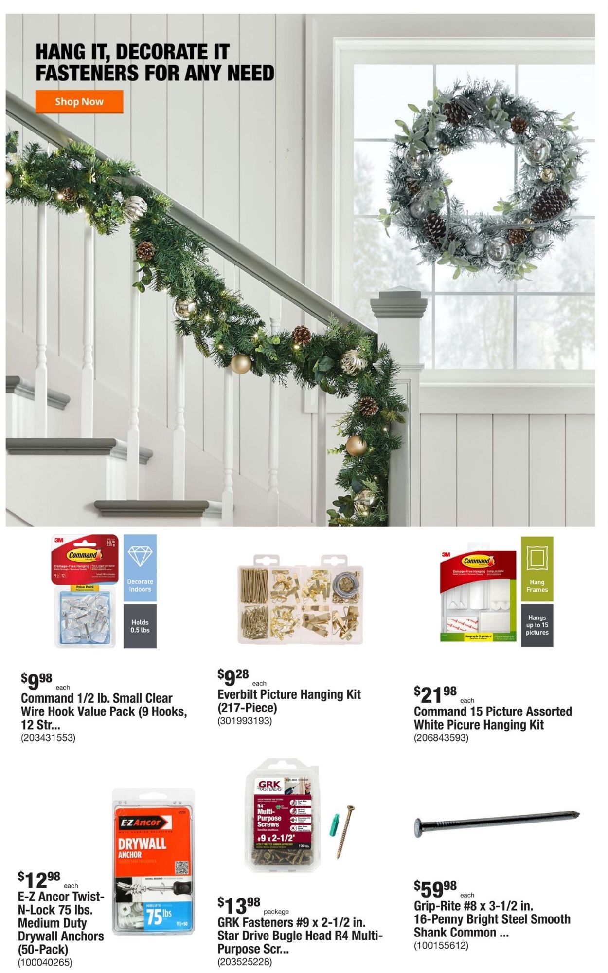 Catalogue Home Depot CHRISTMAS 2021 from 12/09/2021