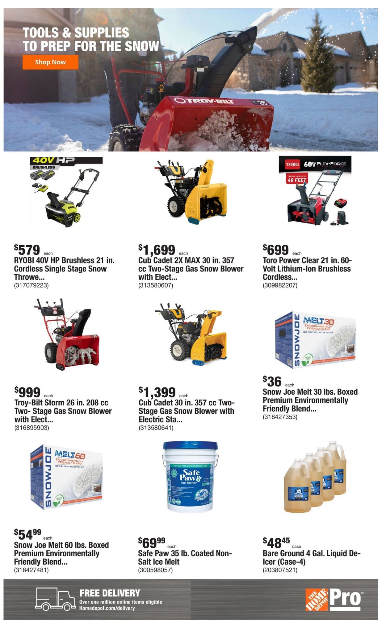 Catalogue Home Depot from 12/13/2021