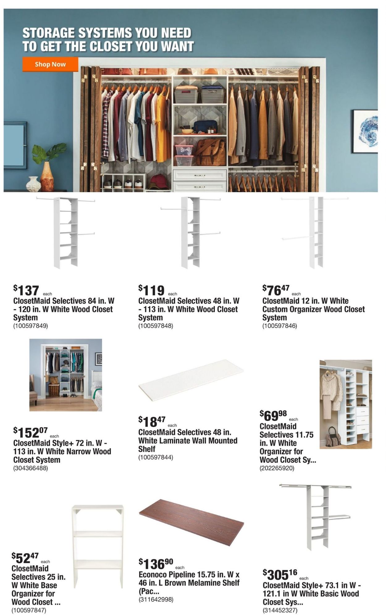 Catalogue Home Depot from 12/23/2021