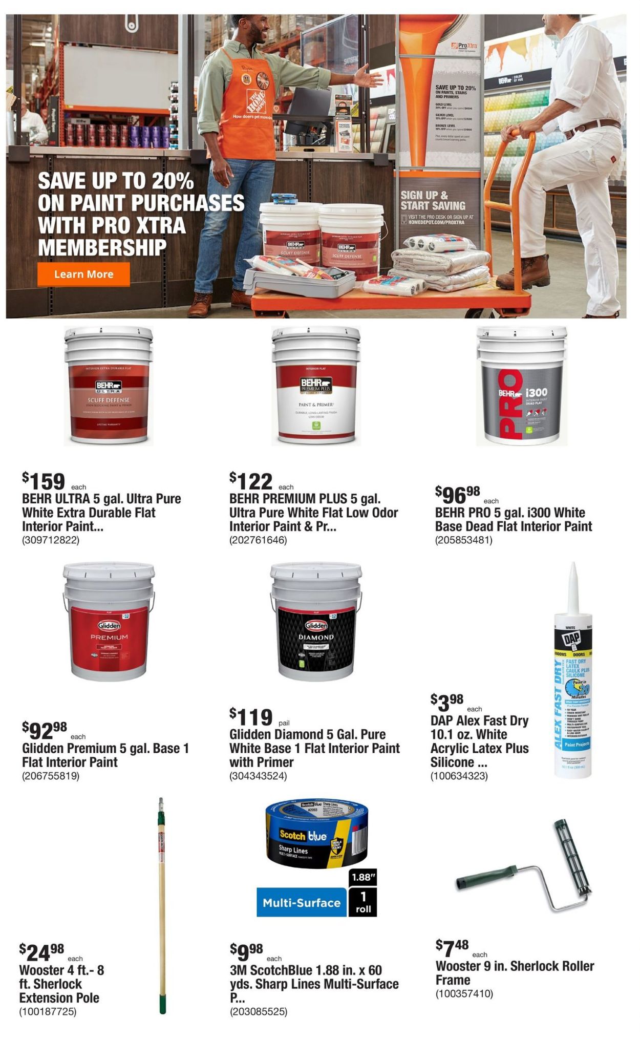 Catalogue Home Depot from 01/17/2022