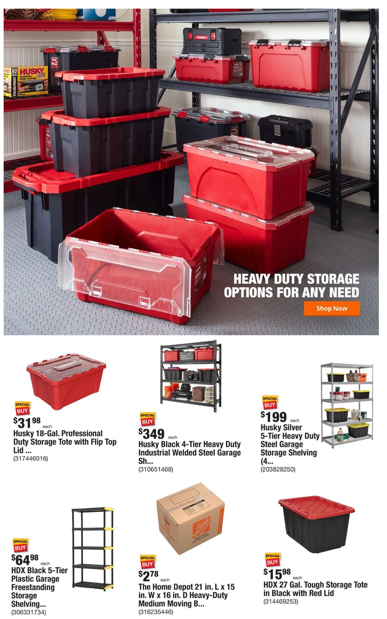 Catalogue Home Depot from 01/24/2022