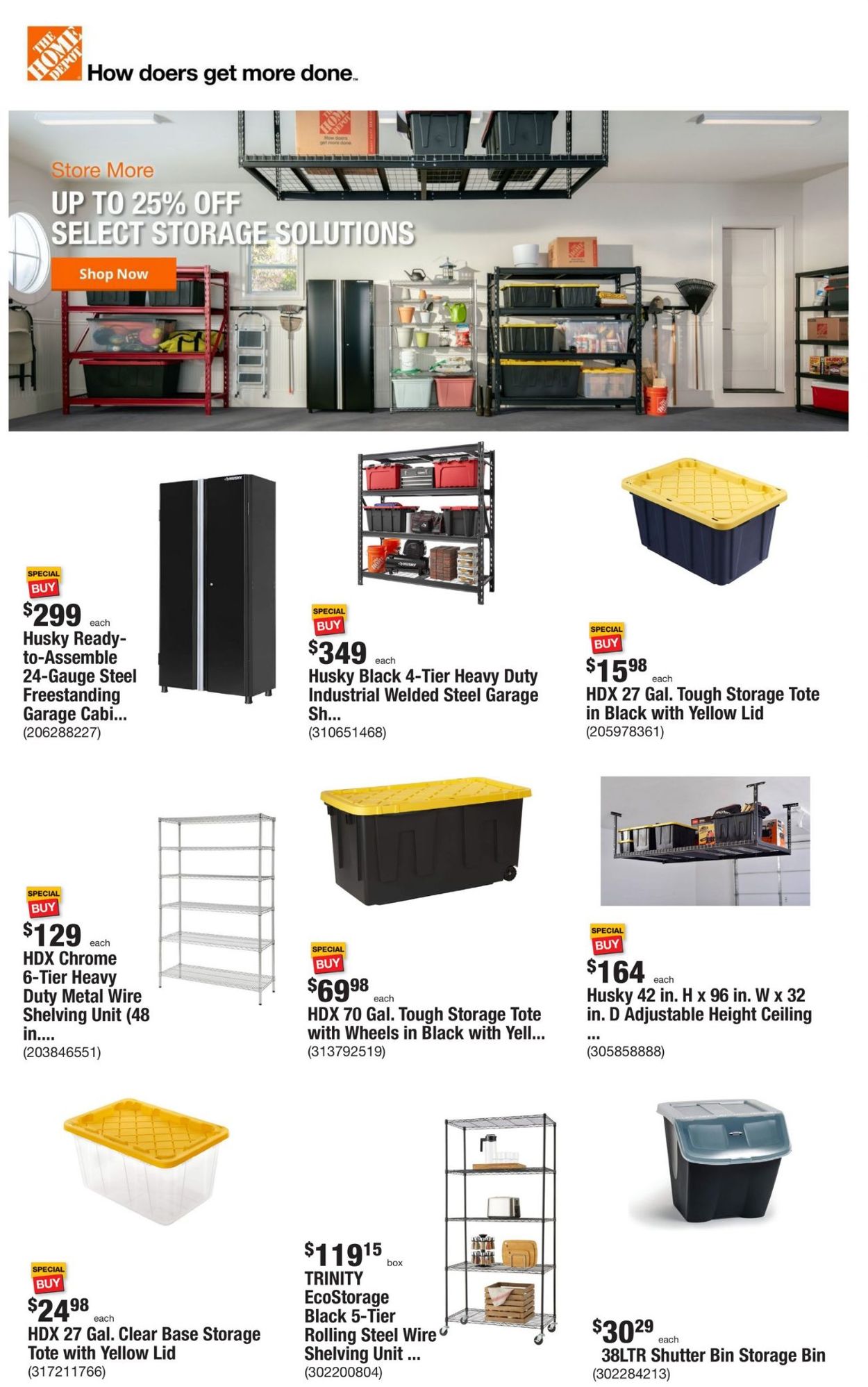 Catalogue Home Depot from 02/17/2022
