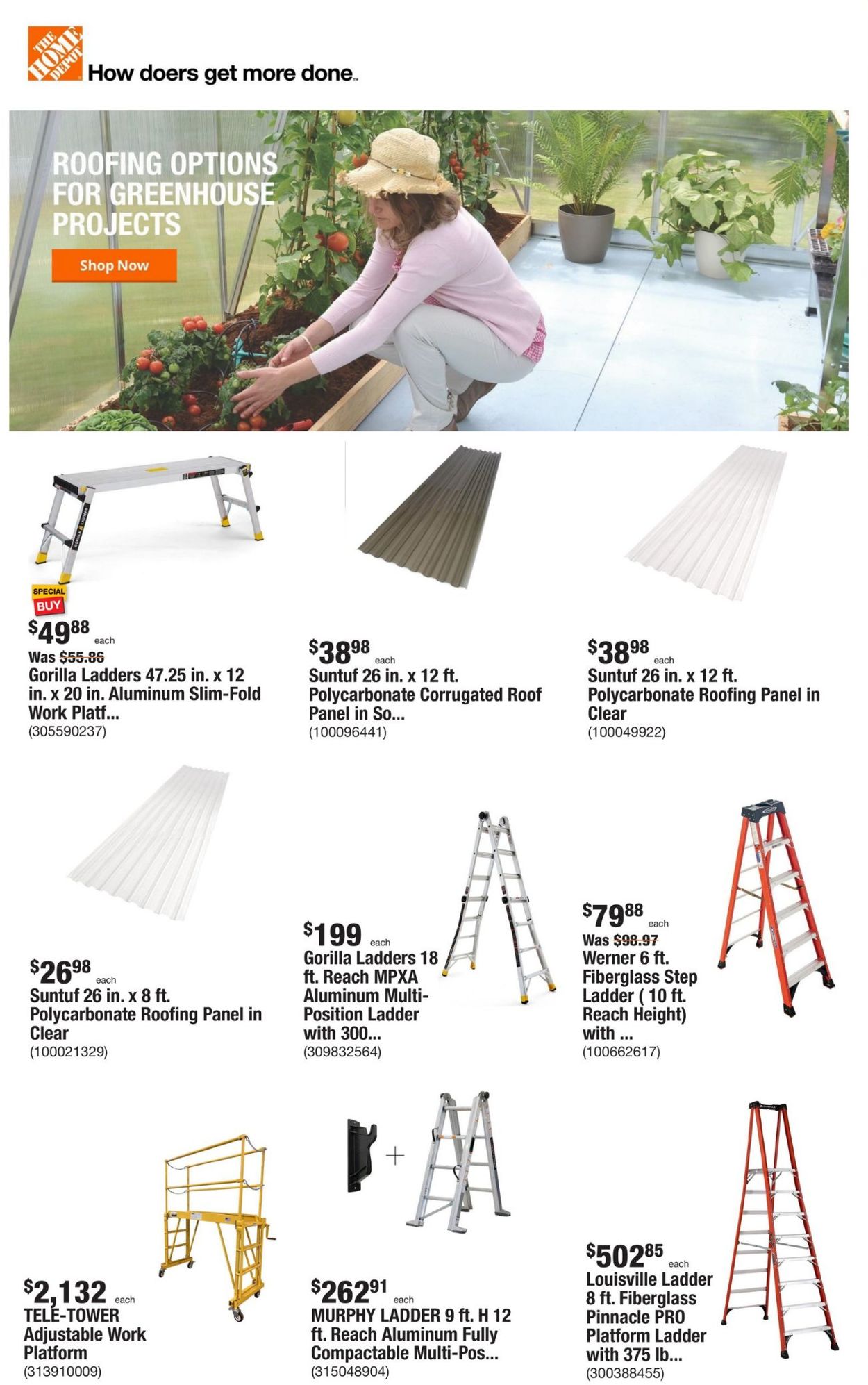 Catalogue Home Depot from 02/24/2022