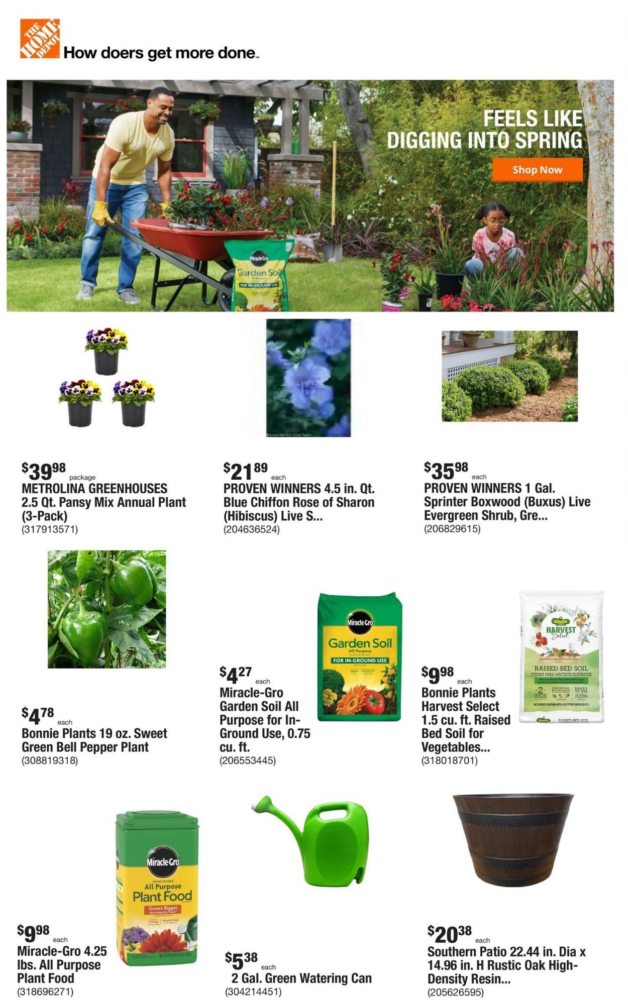 Catalogue Home Depot from 03/10/2022
