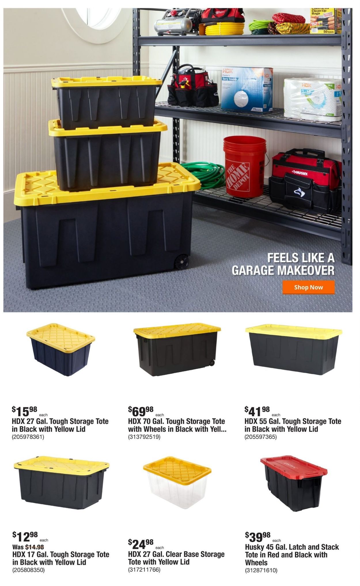 Catalogue Home Depot from 03/17/2022