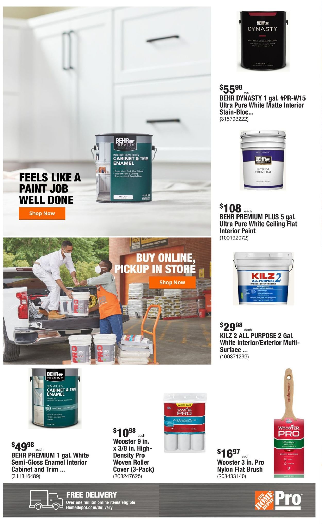 Catalogue Home Depot from 03/21/2022