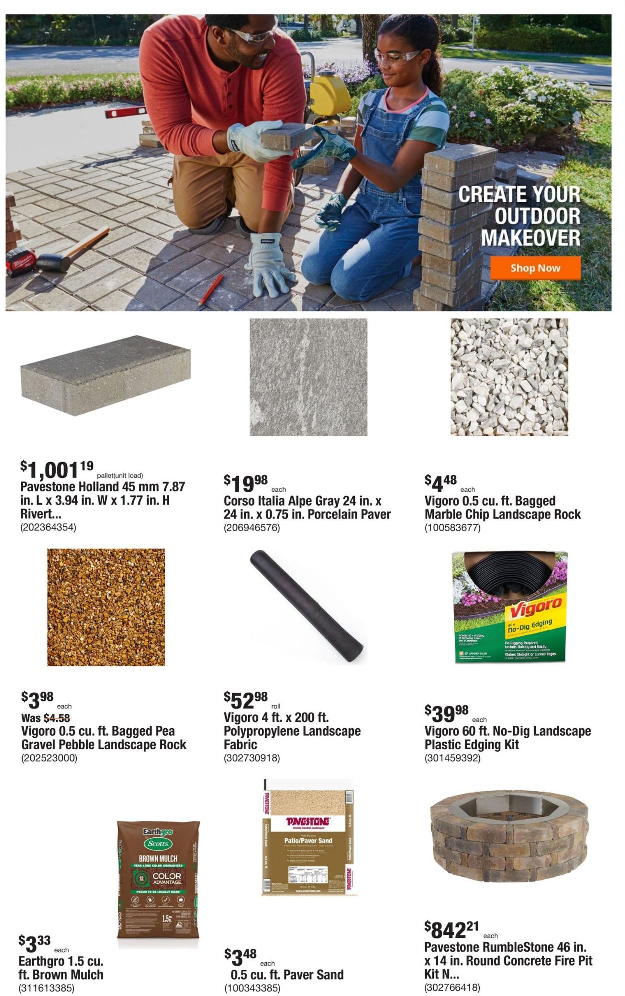 Catalogue Home Depot from 03/31/2022