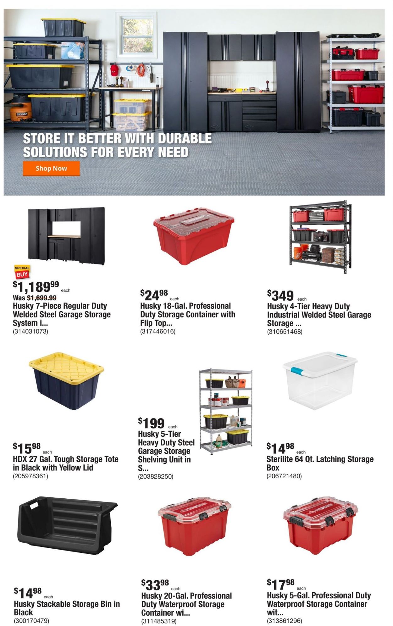Catalogue Home Depot from 04/11/2022