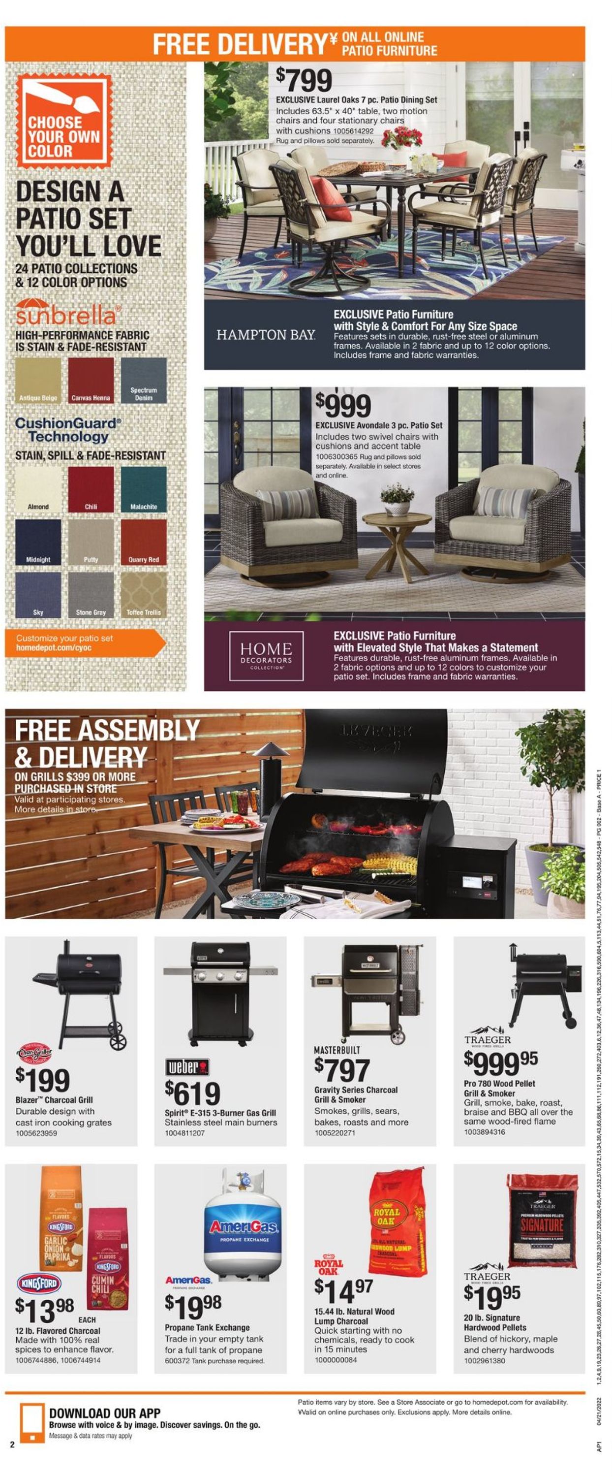 Catalogue Home Depot from 04/21/2022