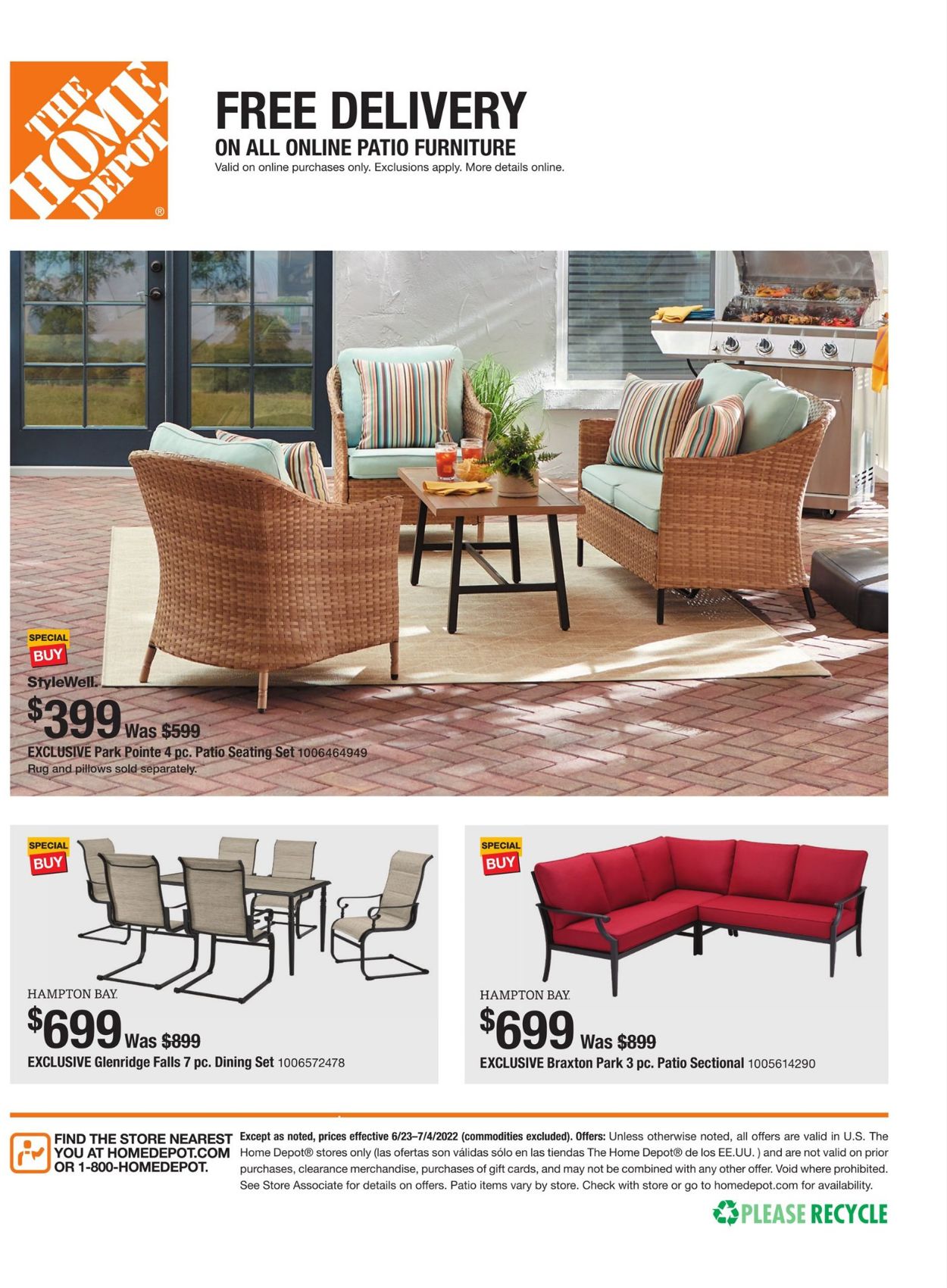 Catalogue Home Depot from 06/24/2022