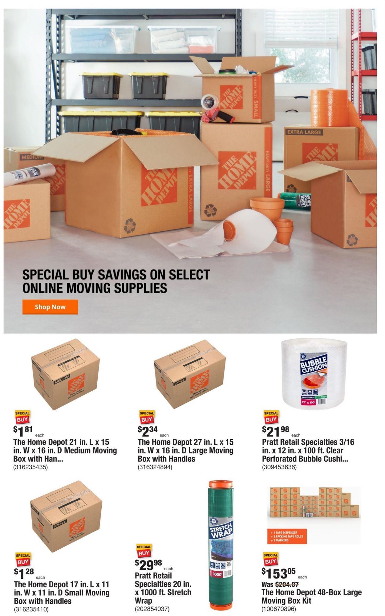 Catalogue Home Depot from 07/21/2022