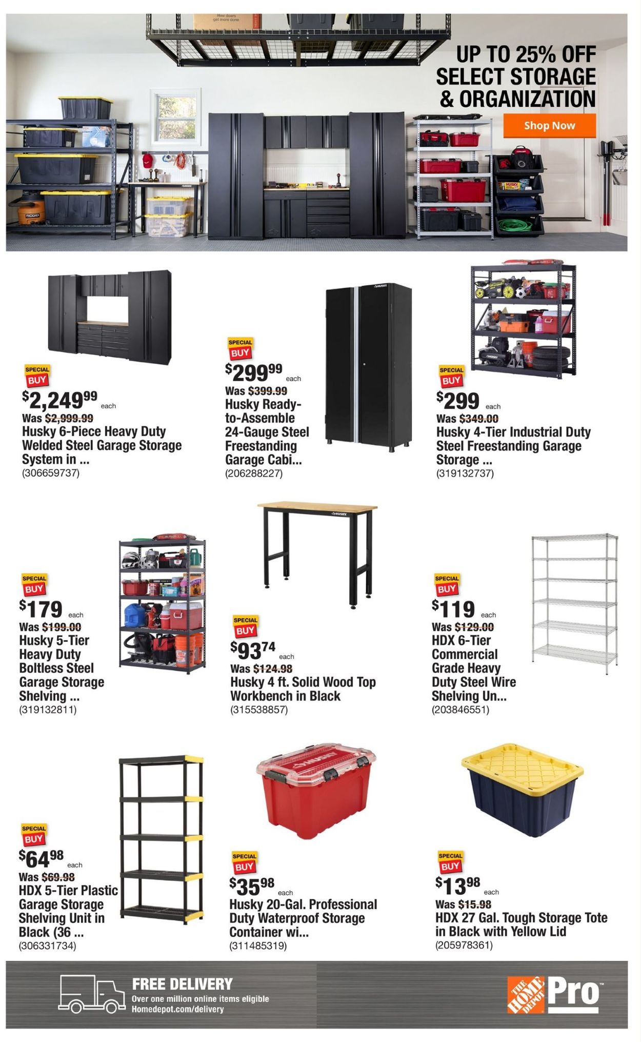 Catalogue Home Depot from 07/25/2022