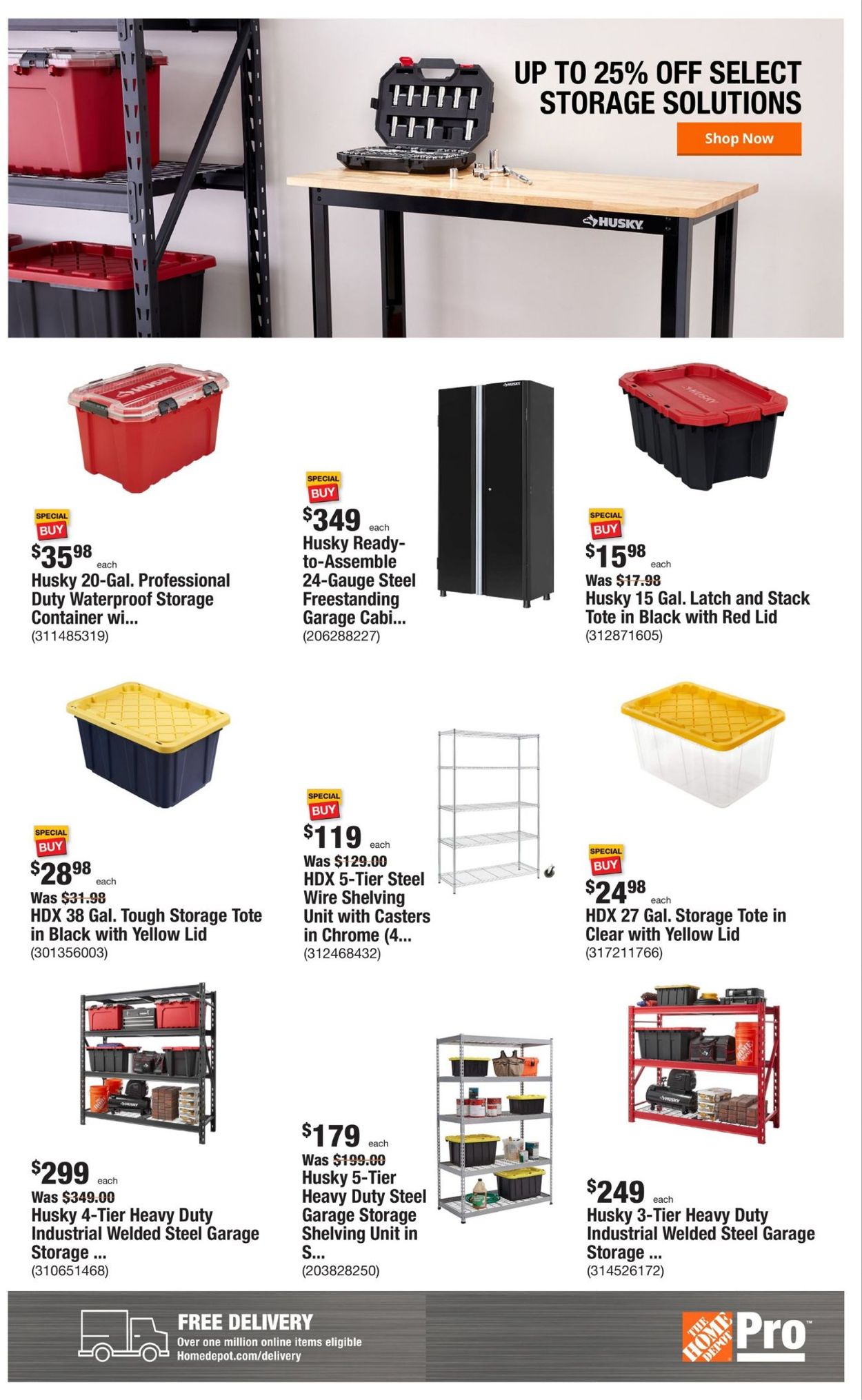 Catalogue Home Depot from 08/01/2022