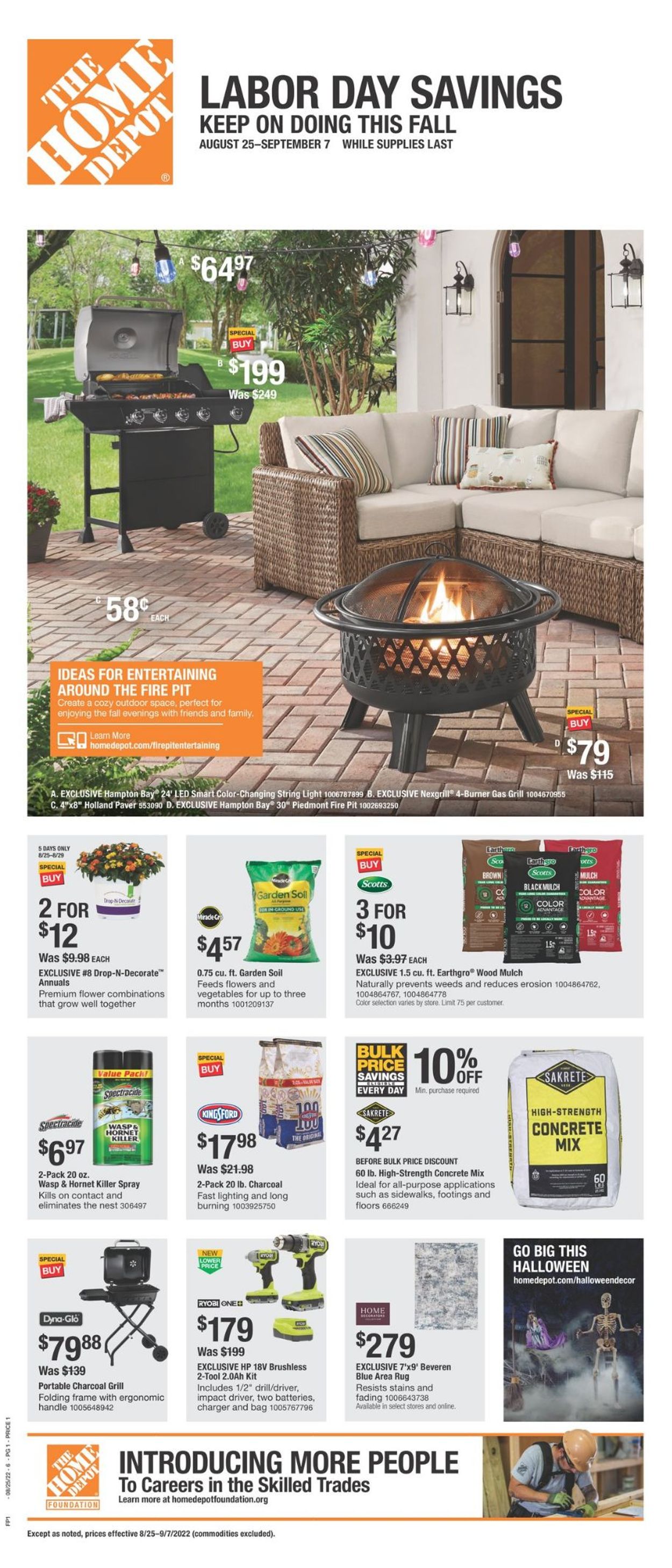Catalogue Home Depot from 08/25/2022