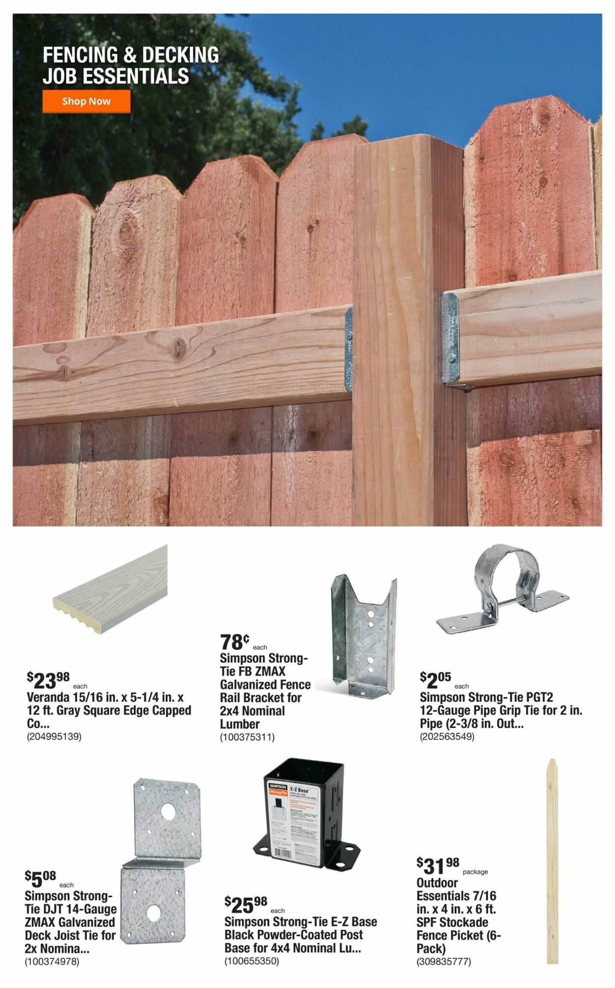 Catalogue Home Depot from 08/29/2022