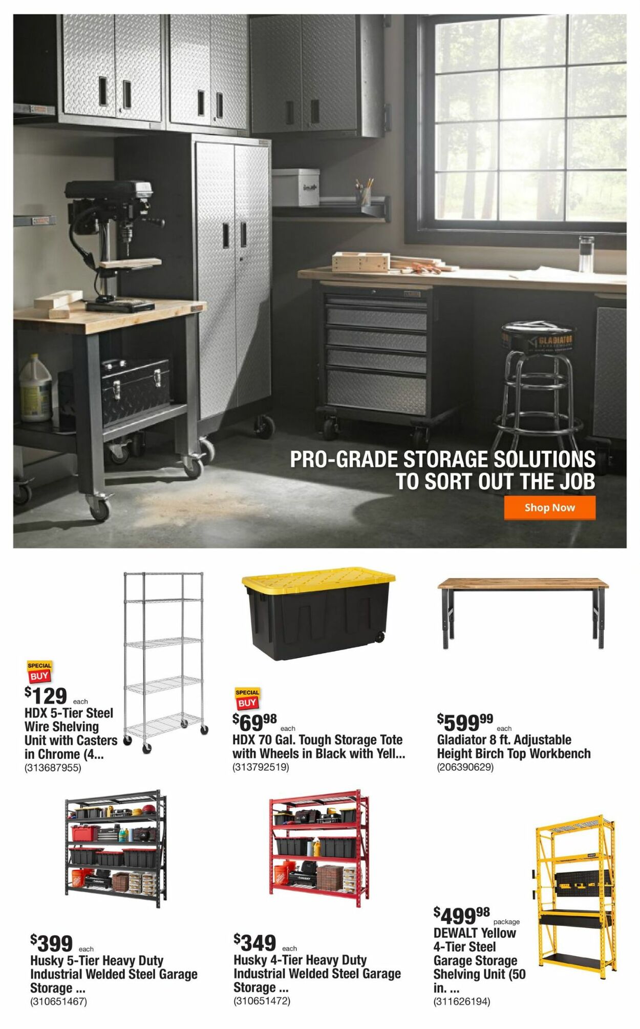 Catalogue Home Depot from 09/19/2022