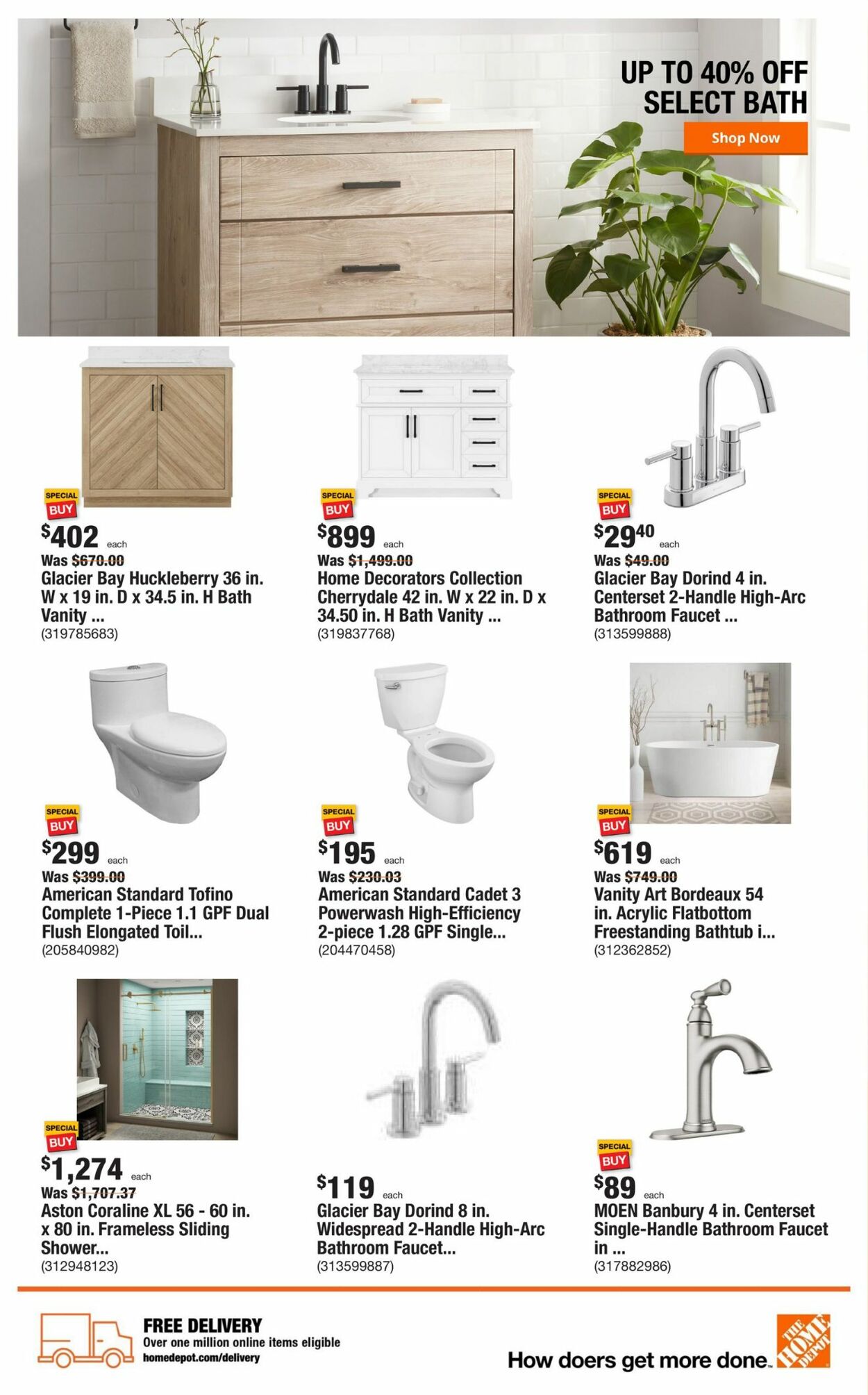 Catalogue Home Depot from 10/13/2022