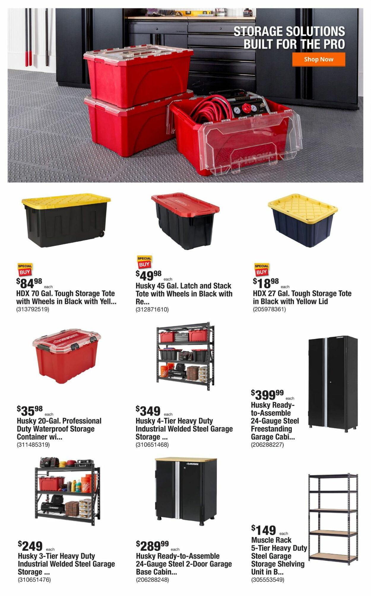 Catalogue Home Depot from 10/17/2022