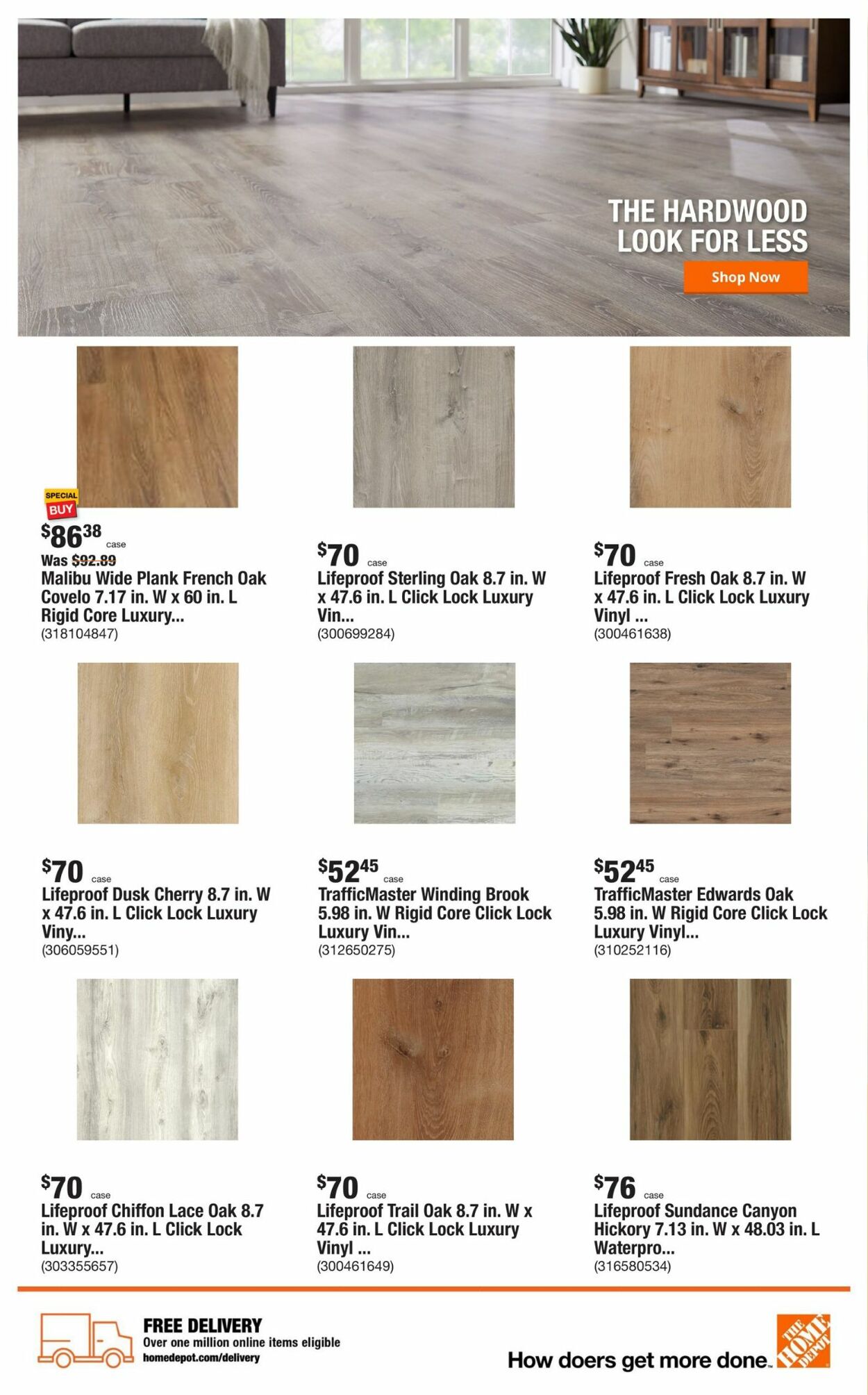 Catalogue Home Depot from 10/20/2022