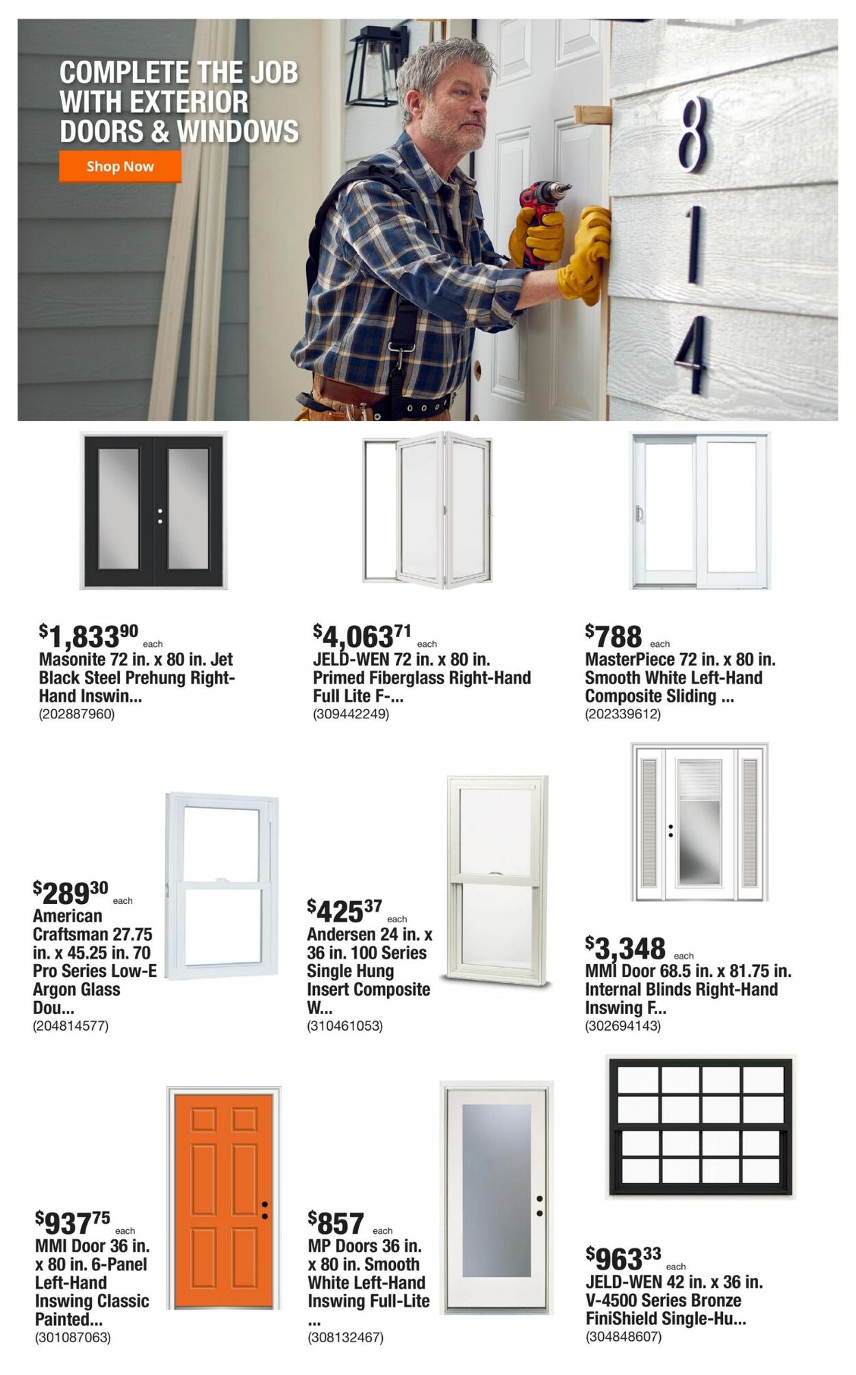 Catalogue Home Depot from 10/24/2022