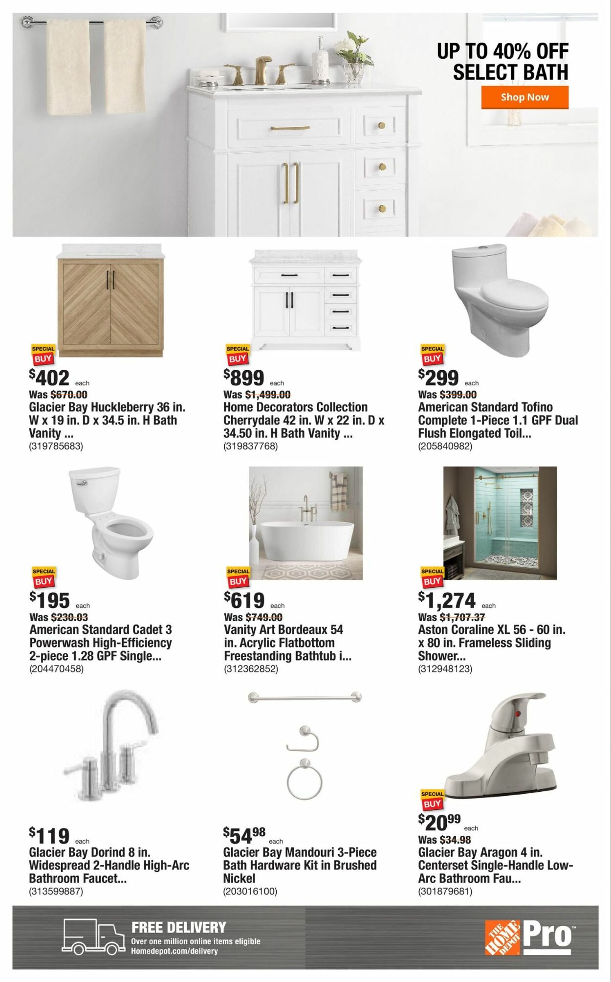 Catalogue Home Depot from 10/24/2022
