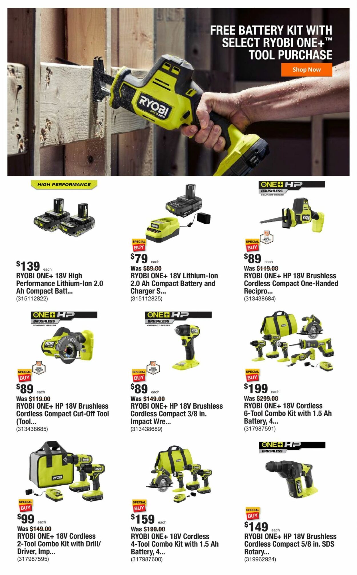 Catalogue Home Depot from 10/27/2022
