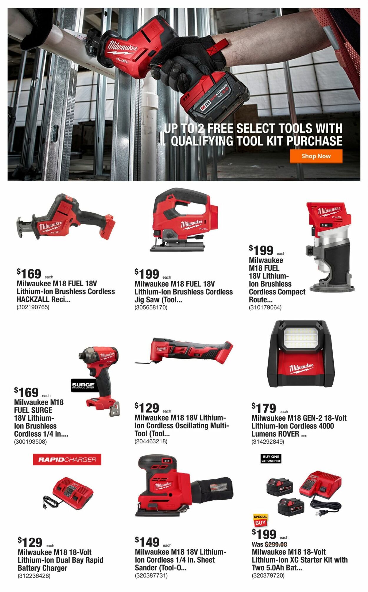 Catalogue Home Depot from 10/31/2022