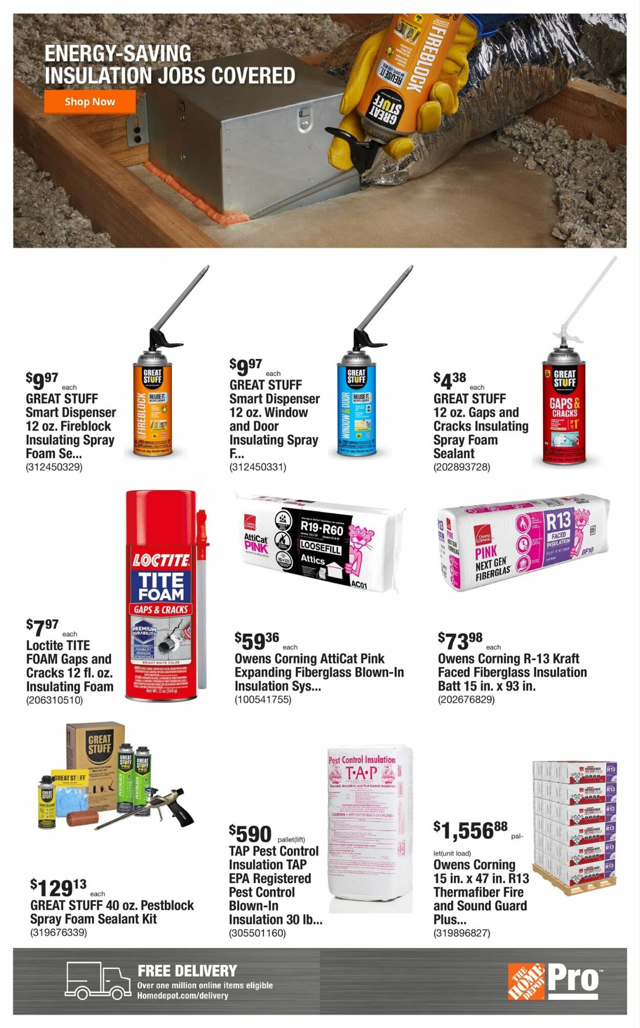 Catalogue Home Depot from 10/31/2022