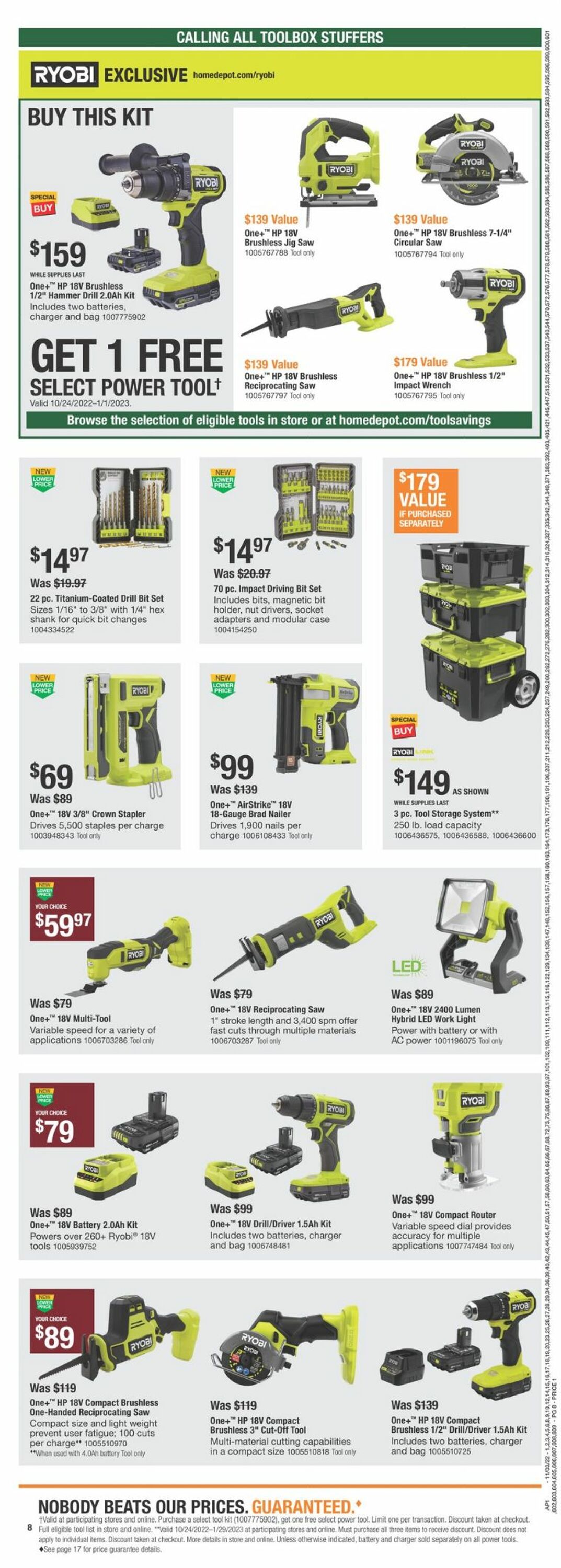 Catalogue Home Depot from 11/03/2022