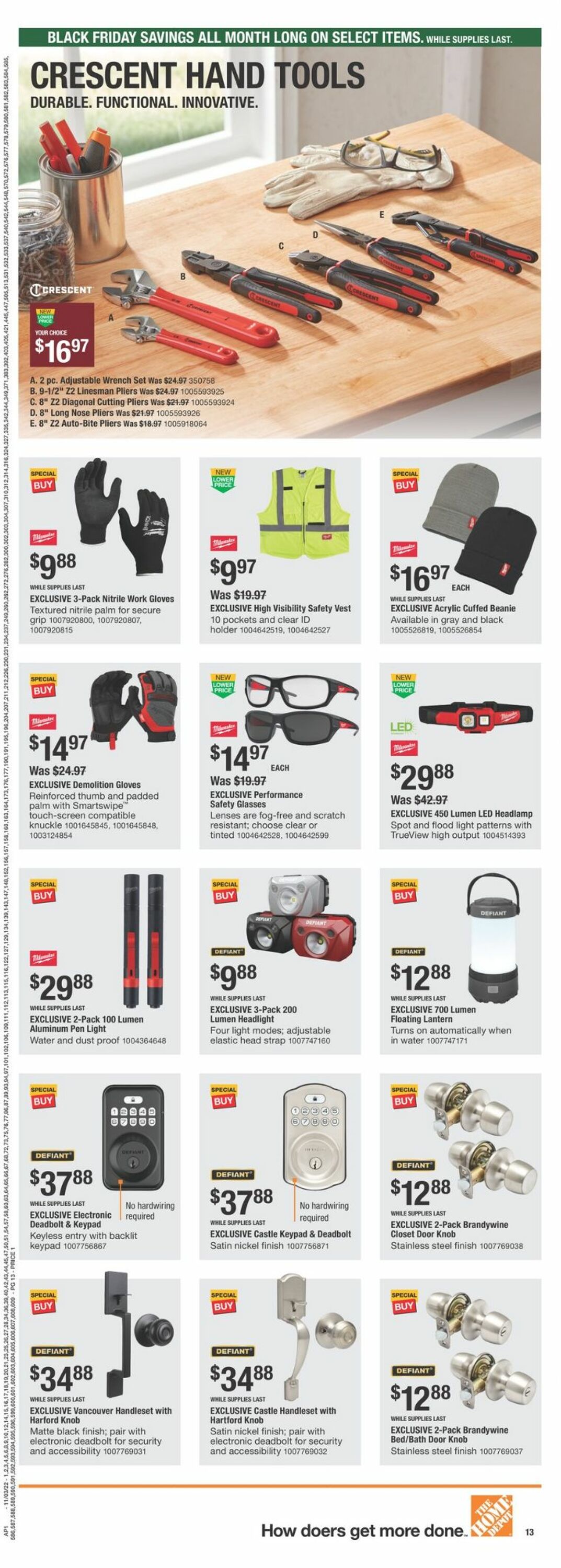 Catalogue Home Depot from 11/03/2022