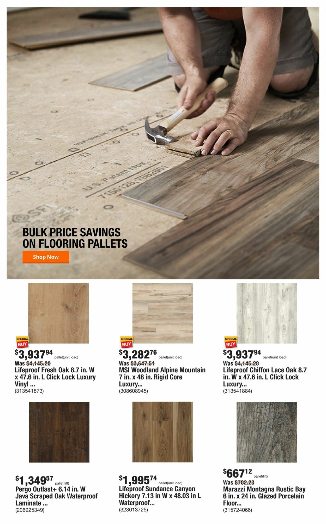 Catalogue Home Depot from 11/14/2022