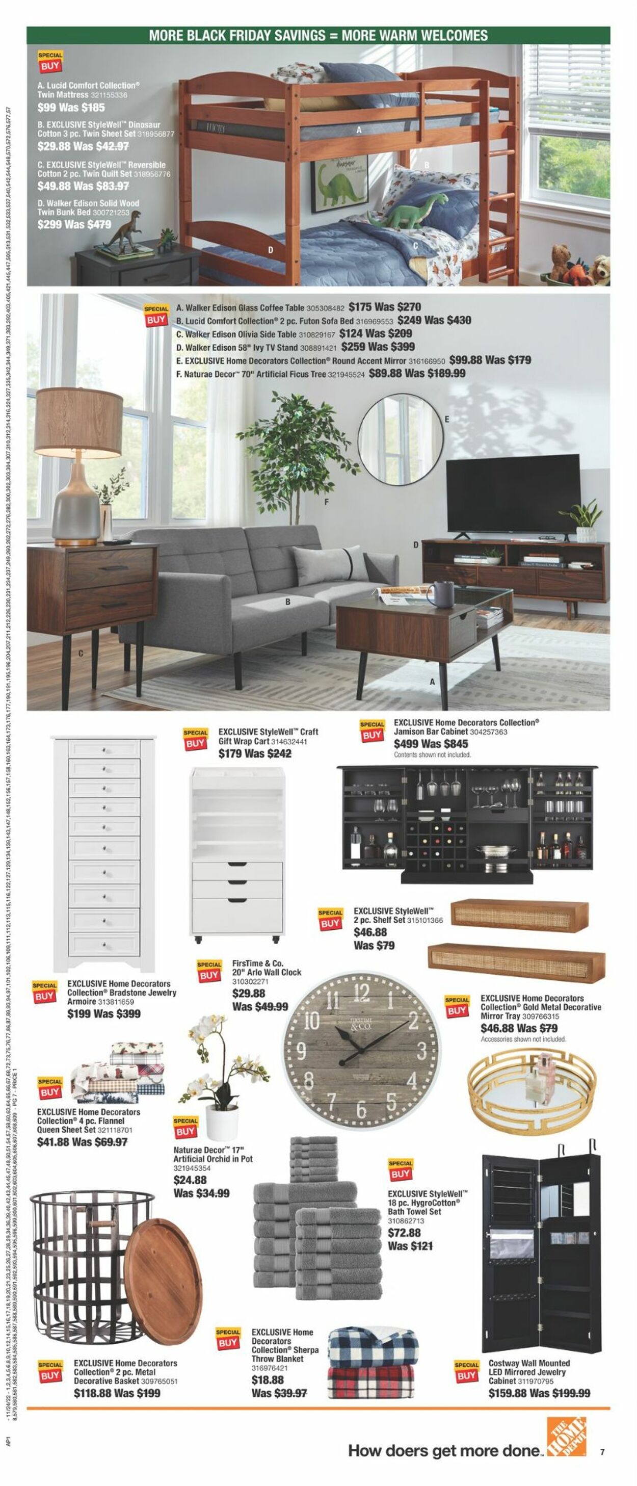Catalogue Home Depot from 11/24/2022